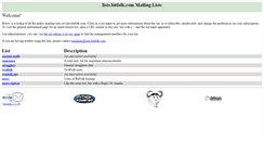 Desktop Screenshot of lists.bitfolk.com