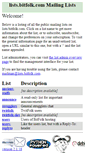 Mobile Screenshot of lists.bitfolk.com